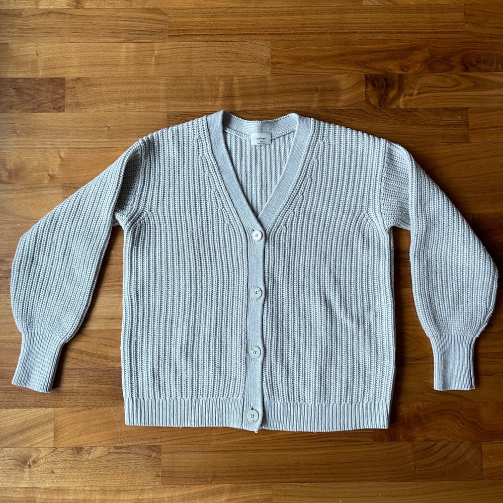 Aritzia Wilfred Cortado Cardigan